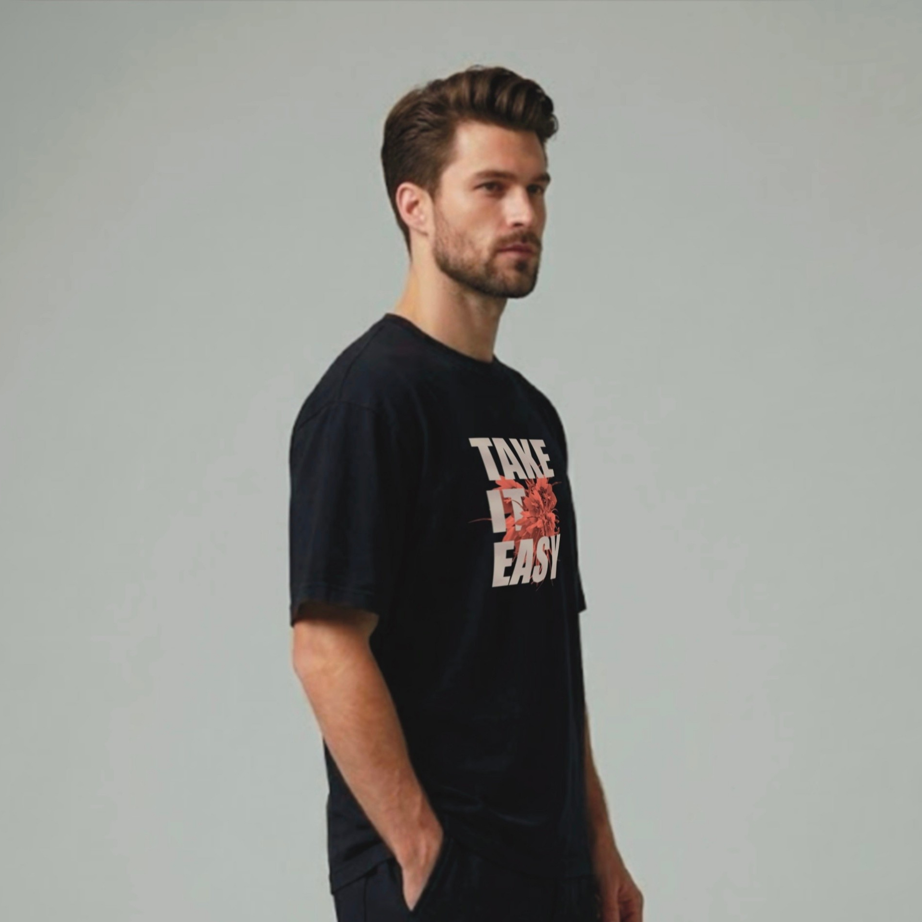 Easy Take Oversized Tee — alternate view
